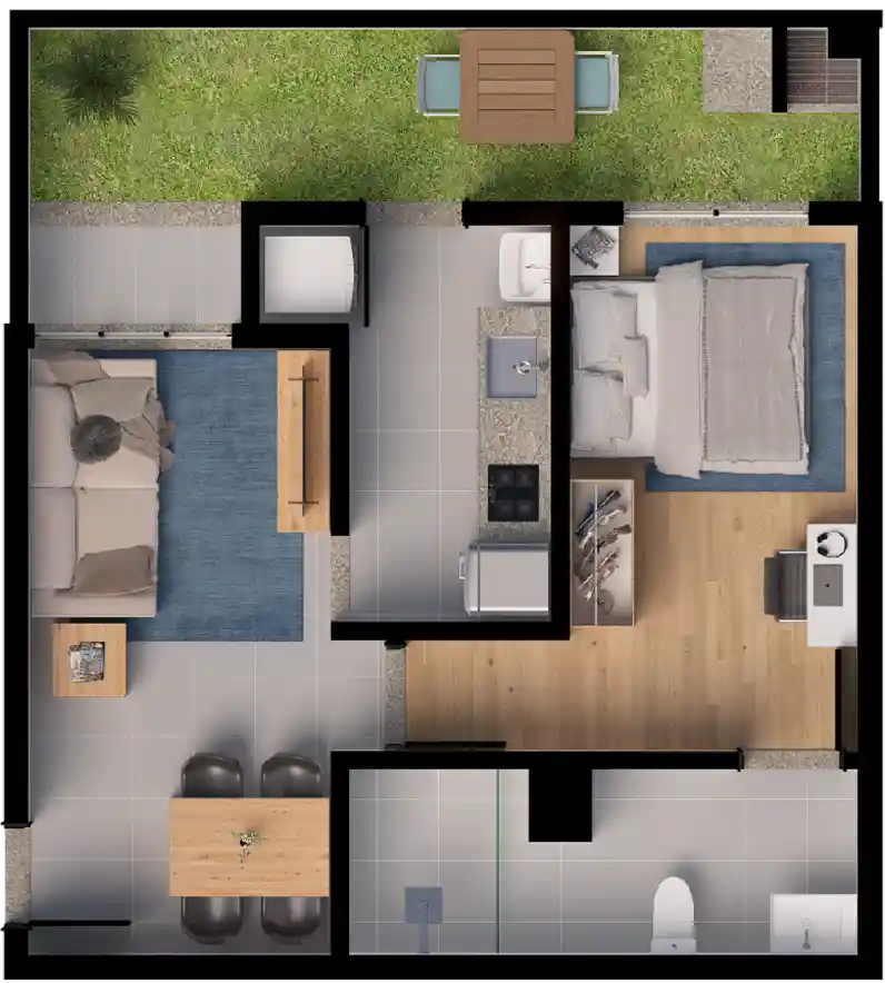 Planta Apartamento 101